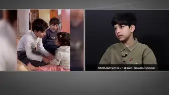 Gazzeli Çocuk, CNN Türk'te Gözyaşlarını Tutamadı: 'İki Arkadaşımı Aynı Kefene Koydum'