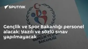 Gençlik ve Spor Bakanlığı Personel Alımı Yapacak