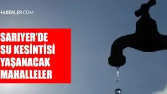 Sarıyer'de Su Kesintisi: İSKİ Arıza Giderilmesini Bekliyor