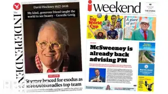 Sanat Dünyası David Hockney'i Anıyor, Siyasi Kulvarlarda Hareketlilik Sürüyor