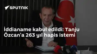 Tanju Özcan Hakkında 'İrtikap' Davası: 263 Yıl Hapis İstemiyle İddianame Kabul Edildi