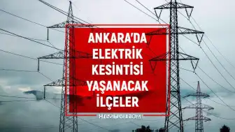 Ankara'da Elektrik Kesintisi Planlaması: 8-9 Temmuz Tarihlerinde Hangi İlçelerde Kesinti Olacak?