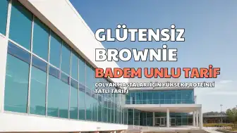 Çölyak Hastaları İçin Badem Unlu ve Yüksek Proteinli Brownie Tarifi