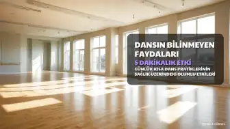 Günlük beş dakikalık dans pratiğinin sağlık üzerindeki etkileri incelendi