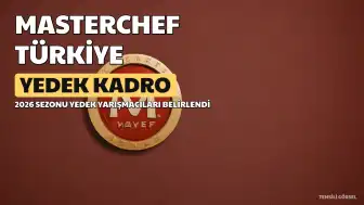 MasterChef Türkiye'de Yedek Kadroya Kalan Yarışmacılar Belli Oldu