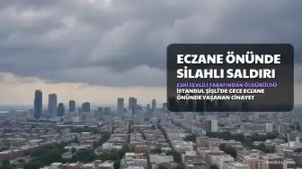 Şişli'de Kadın Cinayeti: Eski Erkek Arkadaşı Tarafından Öldürüldü