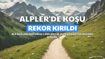 Sophie Woods, Alpler'de Ultramaraton Rekorunu 6 Günle Kırdı