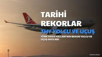 THY'den Tarihi Yolcu ve Uçuş Rekorları