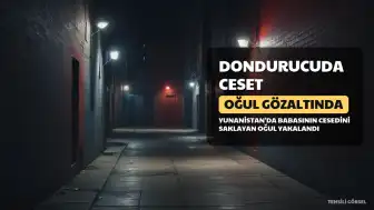 Yunanistan'da Dondurucuda Ceset Bulundu: S.A. Gözaltında