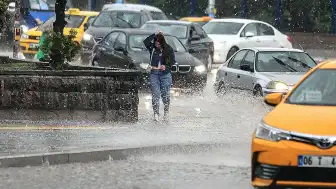 15 İl İçin Kuvvetli Yağış Uyarısı Yapıldı