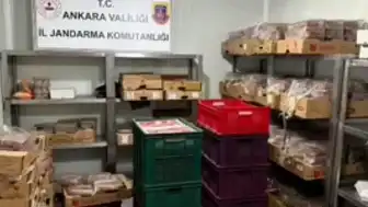 40 Ton Kaçak Et Ele Geçirildi