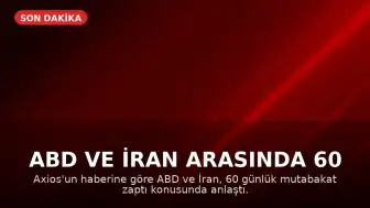 ABD ve İran Arasında 60 Günlük Mutabakat Zaptı Anlaşması Sağlandı