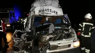 Aksaray-Konya kara yolunda trafik kazası: 12 yaralı