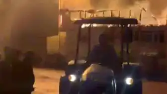 Amasra'da Yangın: Ev, Köy Konağı ve Cami Kül Oldu