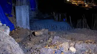 Ankara'da Sağanak Nedeniyle İstinat Duvarı Çöktü