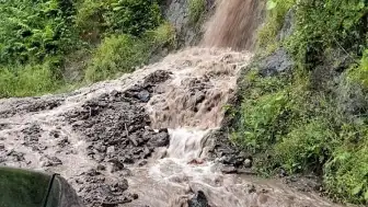 Artvin Borçka'da Yoğun Yağış Heyelan ve Taşkınlara Neden Oldu, Köy Yolları Kapandı
