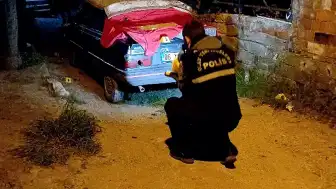 Babasına Ait Eve Tüfekle Ateş Açan Şüpheli Kaçtı