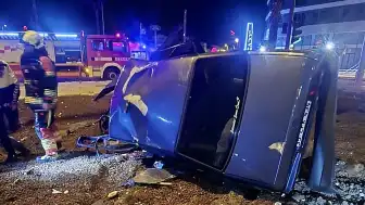 Bandırma'da Meydana Gelen Trafik Kazasında Bir Kişi Yaralandı