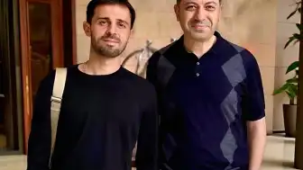 Bernardo Silva, Marmaris'te Galatasaraylı İş İnsanları Derneği Başkanı ile Buluştu