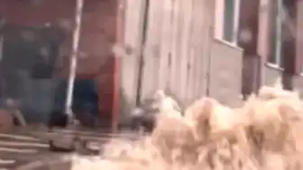 Bozüyük'te Sağanak Yağış Sele Neden Oldu, Yollar Sular Altında Kaldı