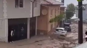 Bursa'da Şiddetli Sağanak Sele Neden Oldu: Evler Sular Altında Kaldı, Çatı Çöktü