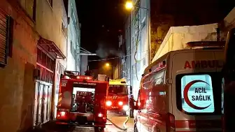 Bursa'da Tekstil Atölyesinde Yangın: Yaralı Yok