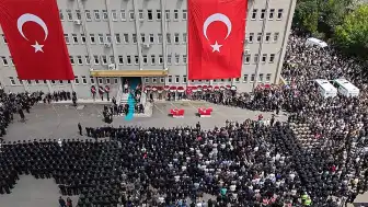 Çorlu'da Şehit Olan Polis Memurları İçin Resmi Tören Düzenlendi