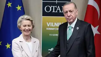 Cumhurbaşkanı Erdoğan ve Ursula von der Leyen Telefonda Görüştü