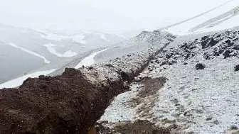 Diyadin'de Mayıs Ayı Sonunda Beklenmedik Kar Yağışı