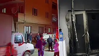 Eski Eşinin Evine Molotofkokteyli Attı, Yangın Çıktı