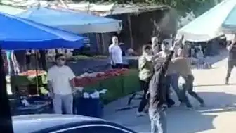 İzmir'de Pazar Yerinde Çıkan Silahlı Kavgada 7 Kişi Gözaltına Alındı