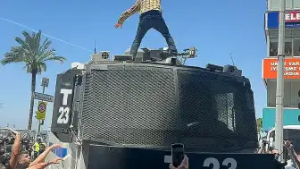 İzmir'de TOMA Üzerine Çıkan D.Y. Tutuklandı