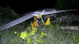 Kapadokya'da Motor Arızası Yaşayan Microlight Hava Aracı Zorunlu İniş Yaptı: 2 Yaralı