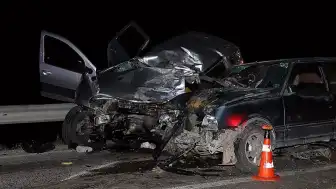 Mersin'de Trafik Kazası: 1 Ölü, 5 Yaralı