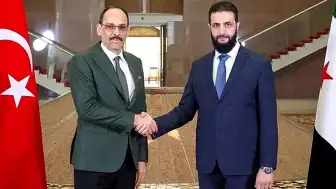 MİT Başkanı İbrahim Kalın Şam'da Suriye Devlet Başkanı Ahmed eş-Şara ile Görüştü