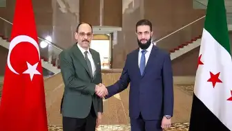 MİT Başkanı İbrahim Kalın, Suriye'de Ahmed eş-Şara ile Görüştü