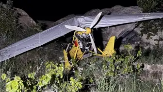 Nevşehir'de Motor Arızası Yapan Microlight Acil İniş Yaptı: 2 Yaralı