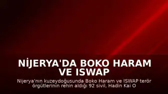 Nijerya'da Boko Haram ve ISWAP Operasyonunda 92 Sivil Kurtarıldı