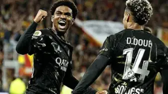 Paris Saint-Germain, Lens'i 2-0 Yenerek Şampiyonluğunu Garantiledi