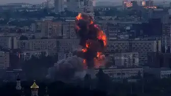 Rusya'nın Kiev Saldırısında Ölü ve Yaralılar Var