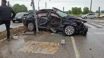 Sakarya'da Zincirleme Kazada 6 Kişi Yaralandı