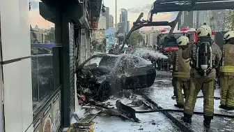 Şişli'de İş Yerinde Yangın: 2 Yaralı