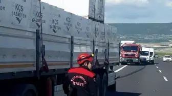 TAG Otoyolu'nda Zincirleme Kaza: 1 Ölü, 2 Yaralı