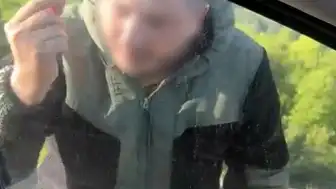 TEM Otoyolu'nda Bayram Dönüşü Trafik Tartışması: Sürücüye Saldırı Anı Kamerada