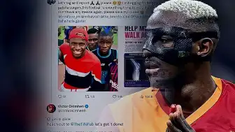 Victor Osimhen'den Amatör Futbolcu P.C.'ya Yardım Eli