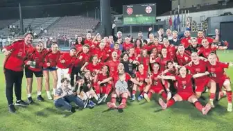 A Milli Kadın Futbol Takımı Play-Off'lara Yükseldi