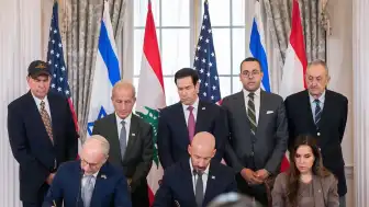 ABD Ara Buluculuğunda İsrail ve Lübnan Arasında Kalıcı Barış İçin Çerçeve Anlaşması İmzalandı