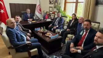 Afyonkarahisar Sanayicileri ve İş İnsanları Derneği Ankara Temasları