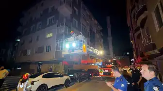 Avcılar'da Temel Kazısı Nedeniyle Kolonlarından Ses Gelen Bina Tahliye Edildi