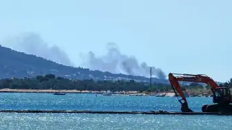 Ayvalık Cunda Adası'ndaki Yangın Kontrol Altına Alındı